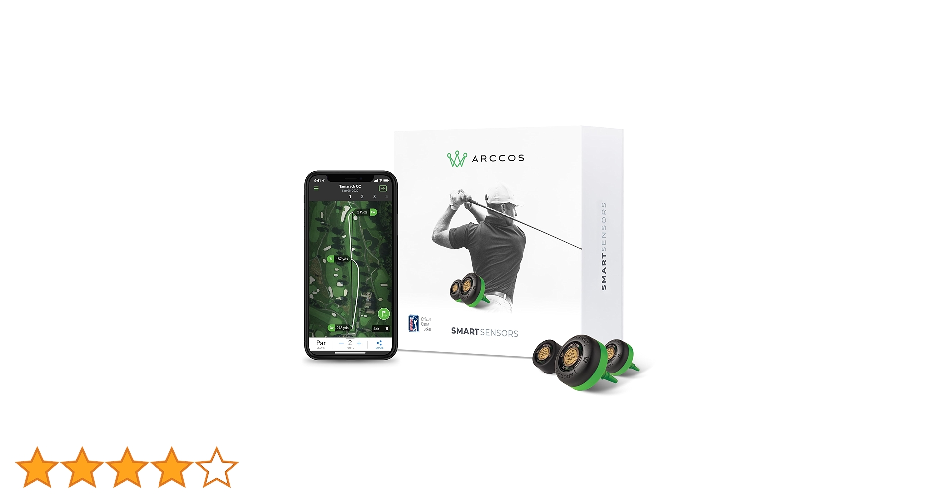 未使用　アーコス　ARCCOS 360 GOLF トラッキングシステム　14個 Arccos メジャーセット – Arccos Golf